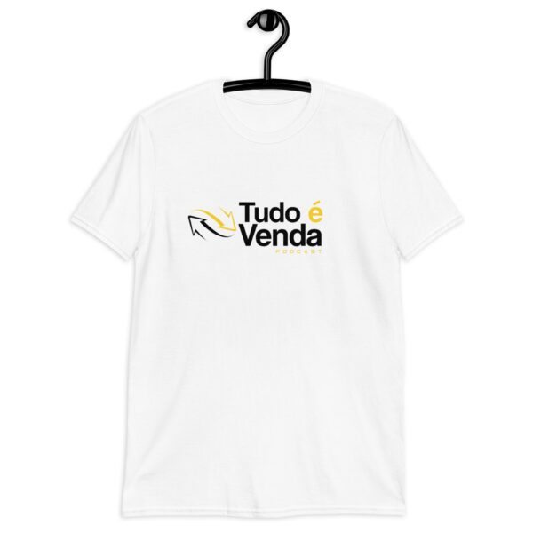 Camiseta unissex com mangas curtas